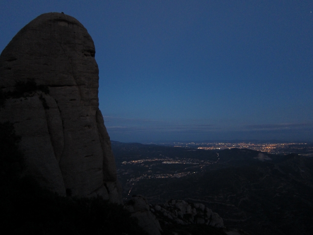 Barselonos šviesos nuo Montserrat